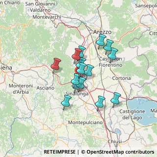 Mappa Via di Circonvallazione, 52046 Lucignano AR, Italia (10.22133)