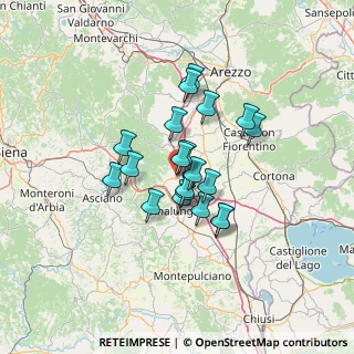 Mappa Via di Circonvallazione, 52046 Lucignano AR, Italia (10.0185)