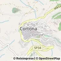 Karte Cortona