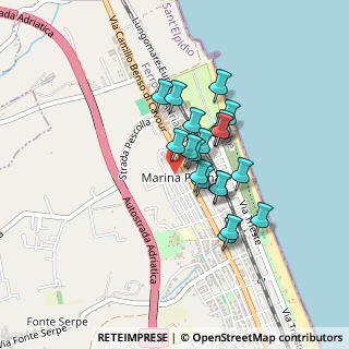 Mappa Via Lucania, 63821 Porto Sant'Elpidio FM, Italia (0.3275)