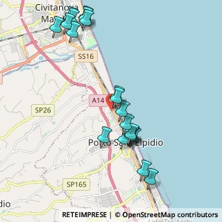 Mappa Via Lucania, 63821 Porto Sant'Elpidio FM, Italia (2.3165)