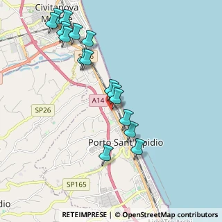 Mappa Via Lucania, 63821 Porto Sant'Elpidio FM, Italia (2.21313)