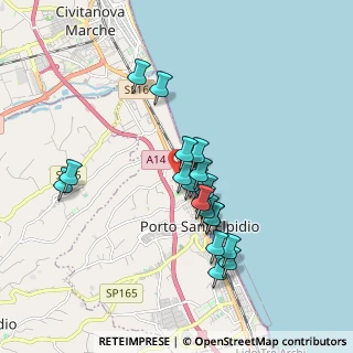 Mappa Via Lucania, 63821 Porto Sant'Elpidio FM, Italia (1.6005)