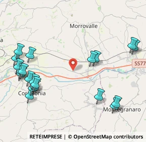 Mappa Sarrocciano Metano, 62010 Morrovalle MC, Italia (5.442)