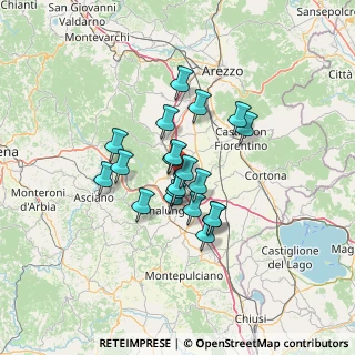Mappa Via Colle, 52046 Lucignano AR, Italia (10.0615)
