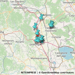 Mappa Via Colle, 52046 Lucignano AR, Italia (8.8225)