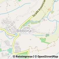 地図 Bibbona