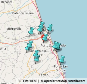 Mappa Via Fratte, 63811 Sant'Elpidio a mare FM, Italia (5.76692)