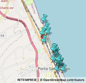 Mappa Via Norvegia, 63821 Porto Sant'Elpidio FM, Italia (0.95765)