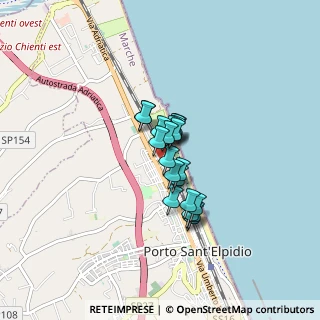 Mappa Via Norvegia, 63821 Porto Sant'Elpidio FM, Italia (0.4965)