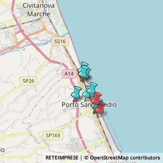Mappa Via Montecarlo, 63821 Porto Sant'Elpidio FM, Italia (1.14727)