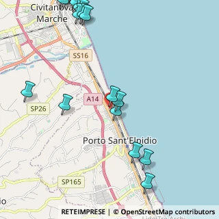 Mappa Via Norvegia, 63821 Porto Sant'Elpidio FM, Italia (3.2645)