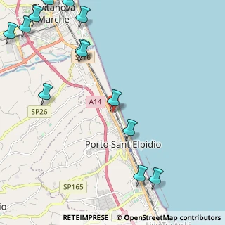 Mappa Via Montecarlo, 63821 Porto Sant'Elpidio FM, Italia (3.26615)