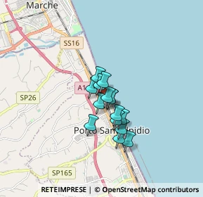 Mappa Via Norvegia, 63821 Porto Sant'Elpidio FM, Italia (1.022)
