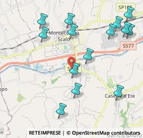Mappa Viale Bettino Craxi, 63812 Montegranaro FM, Italia (2.49643)