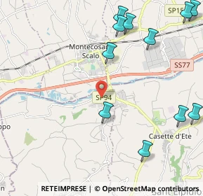 Mappa Viale Bettino Craxi, 63812 Montegranaro FM, Italia (2.89818)
