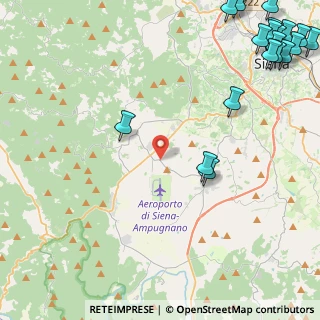 Mappa SP di Ampugnano, 53018 Sovicille SI, Italia (7.5725)