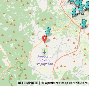 Mappa Strada Provinciale di Ampugnano, 53018 Sovicille SI, Italia (7.80429)