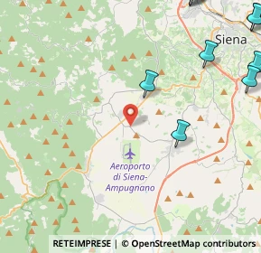 Mappa SP di Ampugnano, 53018 Sovicille SI, Italia (7.21091)