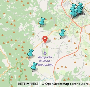 Mappa SP di Ampugnano, 53018 Sovicille SI, Italia (6.25846)