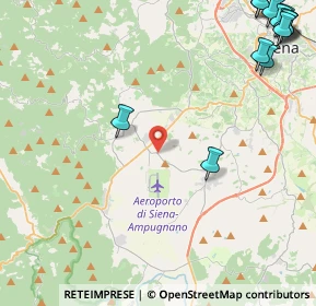 Mappa SP di Ampugnano, 53018 Sovicille SI, Italia (7.31714)