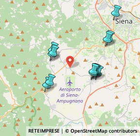 Mappa SP di Ampugnano, 53018 Sovicille SI, Italia (3.57462)