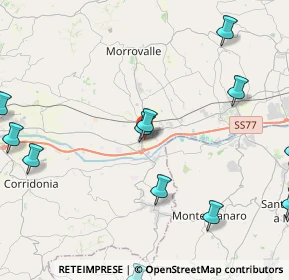 Mappa Via Vittorio Alfieri, 62010 Trodica MC, Italia (5.93083)