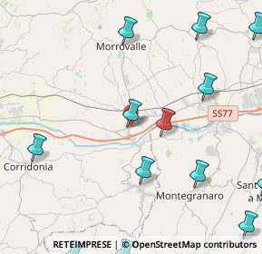 Mappa Via Vittorio Alfieri, 62010 Trodica MC, Italia (6.538)