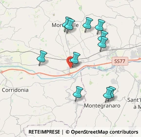 Mappa Via Vittorio Alfieri, 62010 Trodica MC, Italia (4.03364)