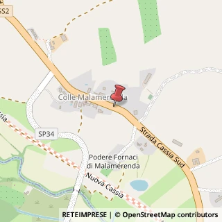 Mappa Strada cassia sud 109, 53100 Siena, Siena (Toscana)