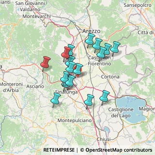 Mappa Strada Provinciale dell'Esse, 52045 Foiano della Chiana AR, Italia (11.44118)