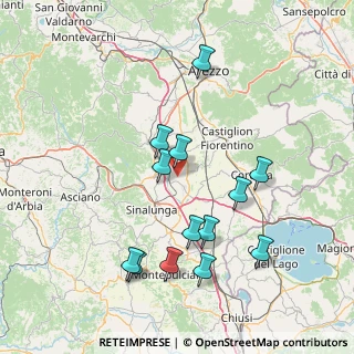 Mappa Strada Provinciale dell'Esse, 52045 Foiano della Chiana AR, Italia (15.92)