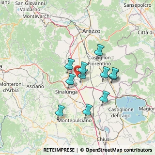 Mappa Strada Provinciale dell'Esse, 52045 Foiano della Chiana AR, Italia (11.81727)