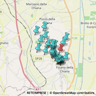Mappa Strada Provinciale dell'Esse, 52045 Foiano della Chiana AR, Italia (1.24308)
