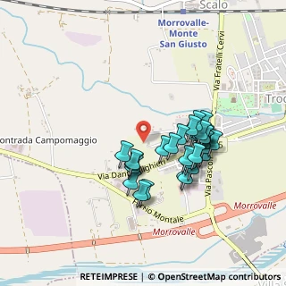 Mappa Contrada Campomaggio, 62010 Morrovalle MC, Italia (0.39655)