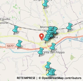 Mappa Contrada Campomaggio, 62010 Morrovalle MC, Italia (1.819)