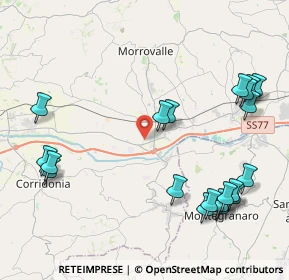 Mappa Contrada Campomaggio, 62010 Morrovalle MC, Italia (5.349)