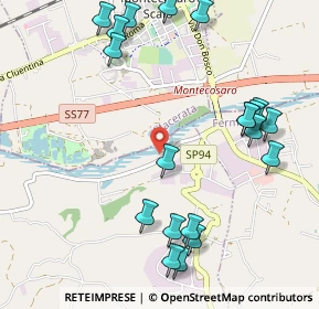 Mappa Via S. Filippo Villa, 63811 Zona Industriale Brancadoro FM, Italia (1.2875)
