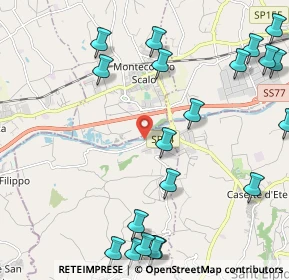 Mappa Via S. Filippo Villa, 63811 Zona Industriale Brancadoro FM, Italia (2.9385)