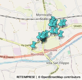 Mappa Via Carlo Collodi, 62010 Morrovalle MC, Italia (0.539)