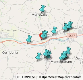 Mappa Via Carlo Collodi, 62010 Morrovalle MC, Italia (4.248)