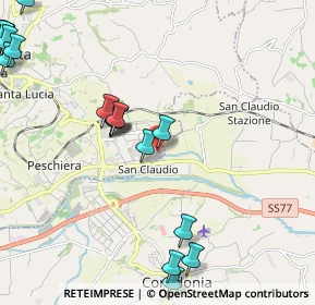 Mappa Via Velluti, 62100 Macerata MC, Italia (3.122)