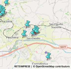 Mappa Via Velluti, 62100 Macerata MC, Italia (2.67545)