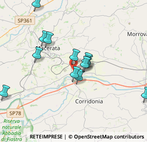 Mappa 62100 Piediripa MC, Italia (3.48769)