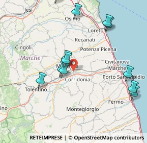 Mappa 62100 Piediripa MC, Italia (17.97167)