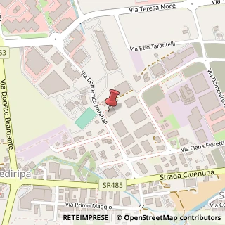 Mappa Via Domenico Annibali, 15, 62100 Macerata, Macerata (Marche)