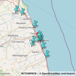 Mappa SS 16 km 346, 63821 Porto Sant'Elpidio FM, Italia (11.67273)