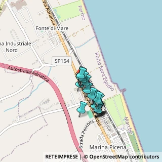 Mappa SS 16 km 346, 63821 Porto Sant'Elpidio FM, Italia (0.3)
