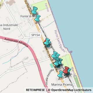 Mappa SS 16 km 346, 63821 Porto Sant'Elpidio FM, Italia (0.5835)