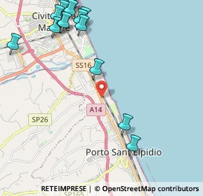 Mappa SS 16 KM 348+818, 63821 Porto Sant'Elpidio FM, Italia (3.02176)